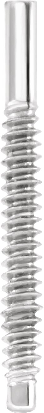 .03"x.325" Baby Threaded Earring Post