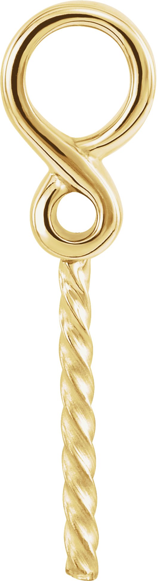 Infinity-Inspired Pearl Pendant