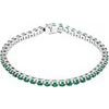 14K White Emerald Line 7 inch Bracelet Ref. 11377980