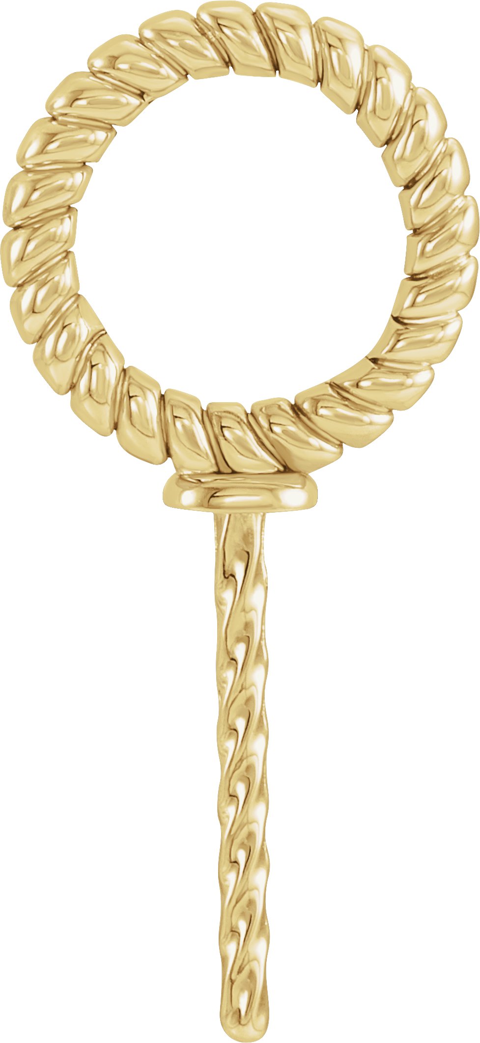 Rope Pearl Pendant