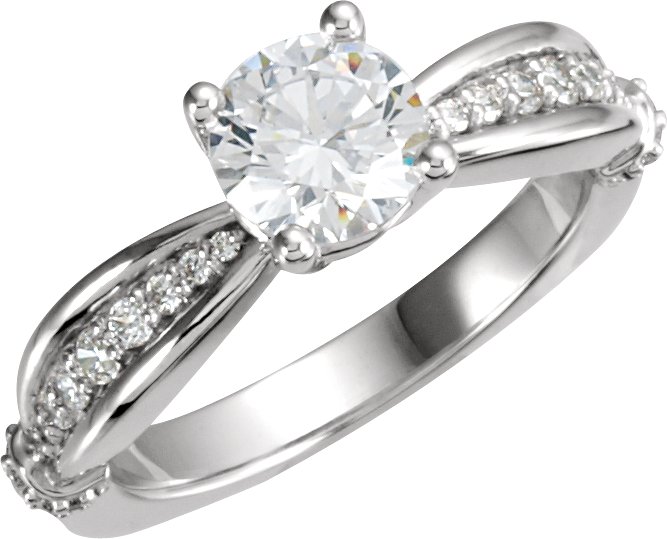 Engagement Ring Mounting or Band