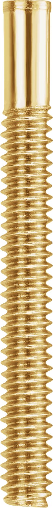 .044"x.443" Threaded Earring Post