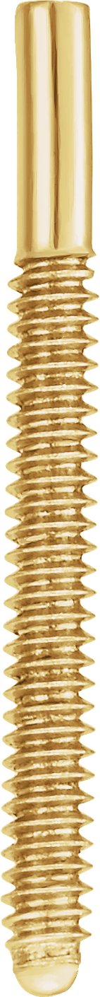 .032"x.375" Threaded Post