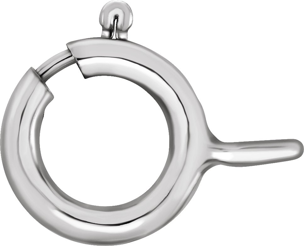 Seamless Spring Ring with Open Jump Ring
