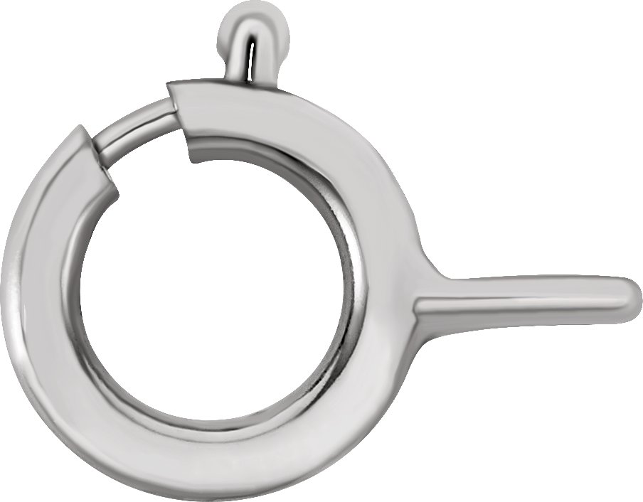 Seamless Spring Ring with Closed Jump Ring