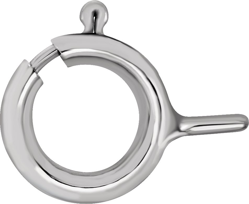 Seamless Spring Ring with Closed Jump Ring