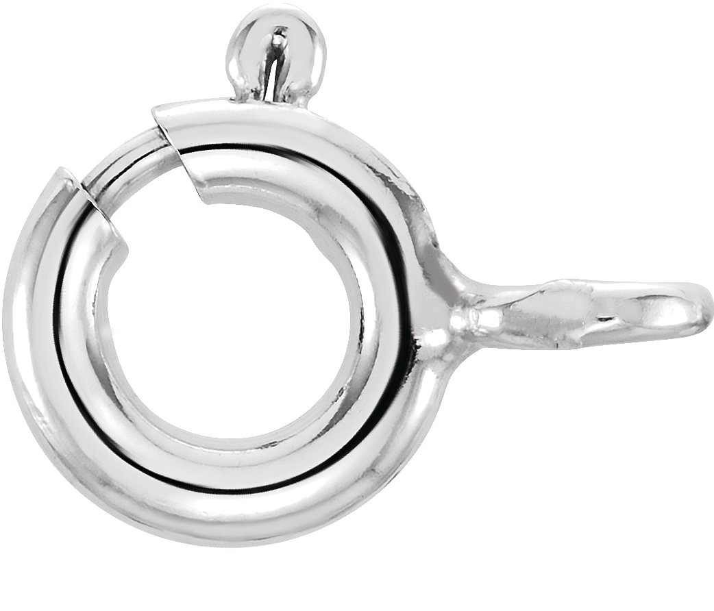 Seamless Spring Ring with Open Jump Ring
