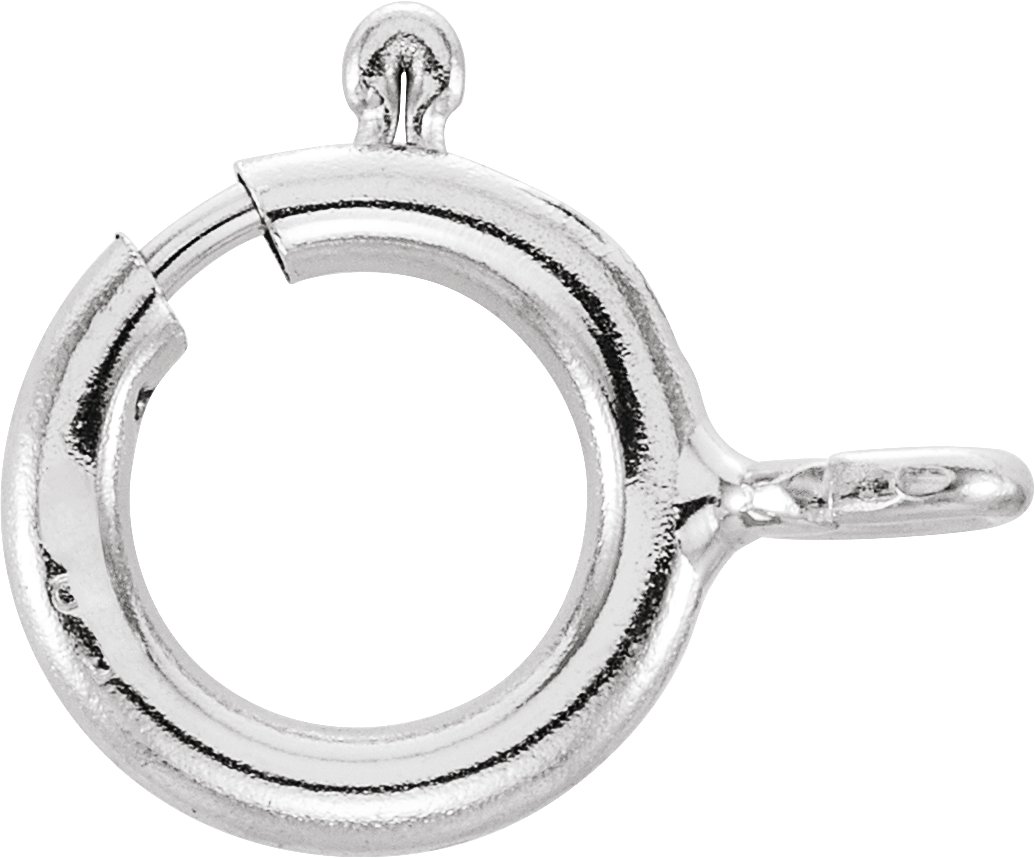 Seamless Spring Ring with Open Jump Ring