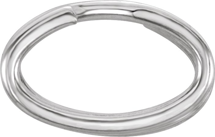 5.75x3.5 mm Oval Split Ring