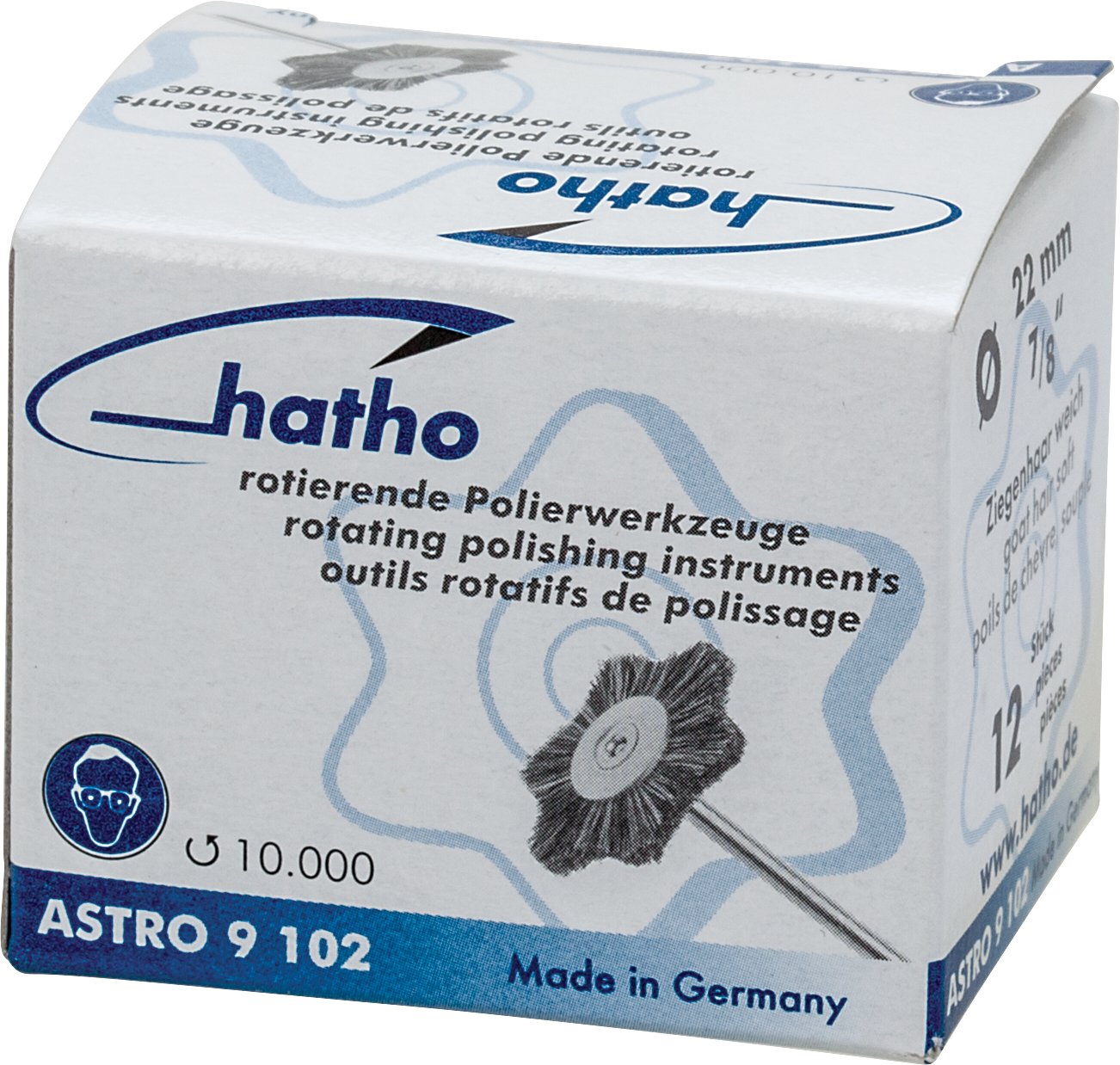 Hatho Astro Mounted Miniature Brushes