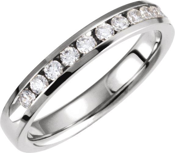 Platinum Diamond Anniversary Band .33 CTW Ref 689120