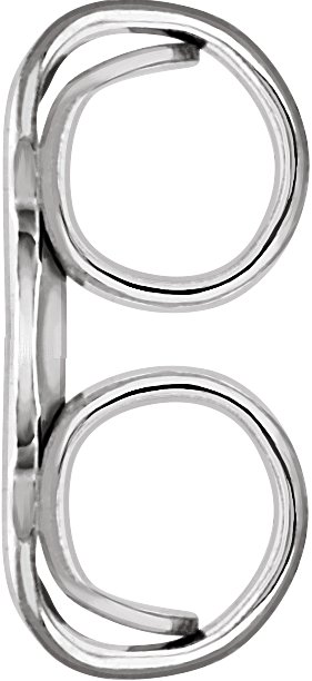 4.5 mm OD Medium Weight Friction Earring Backs