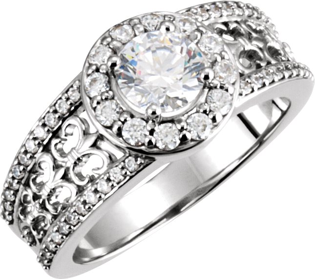 Engagement Mounting or Matching Band 