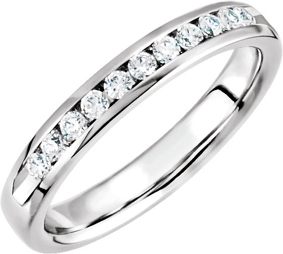 Platinum Diamond Anniversary Band .22 CTW Ref 142312