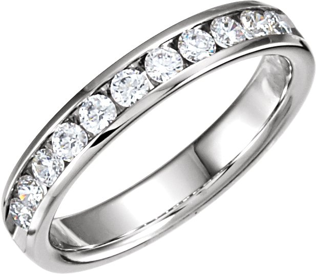 Platinum Diamond Anniversary Band .44 CTW Ref 808553