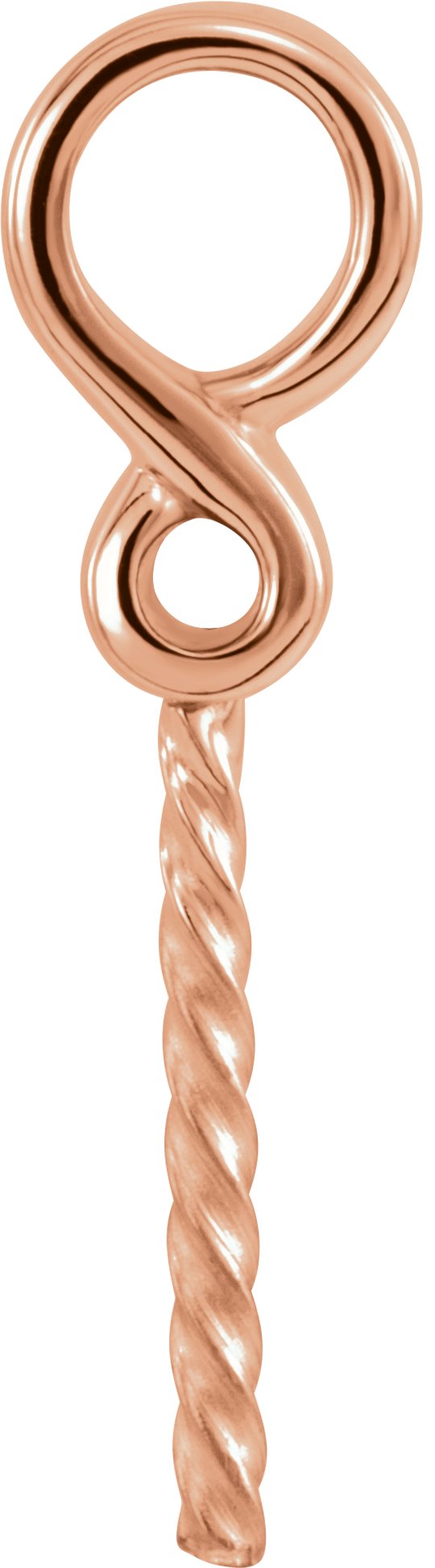 Infinity-Inspired Pearl Pendant