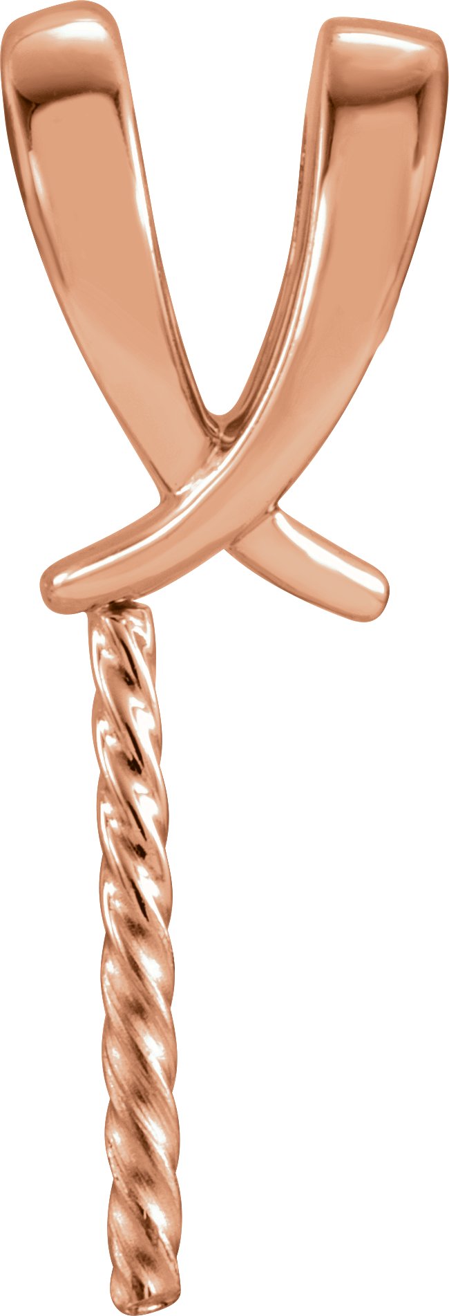 Criss-Cross Pearl Pendant