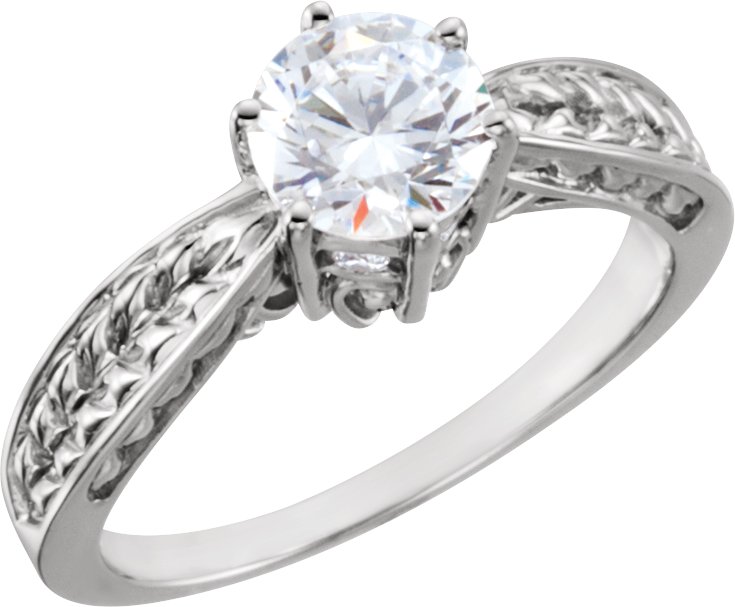 Solitaire Engagement Ring Mounting