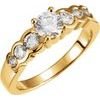 Diamond Engagement Ring .96 CTW Ref 594194