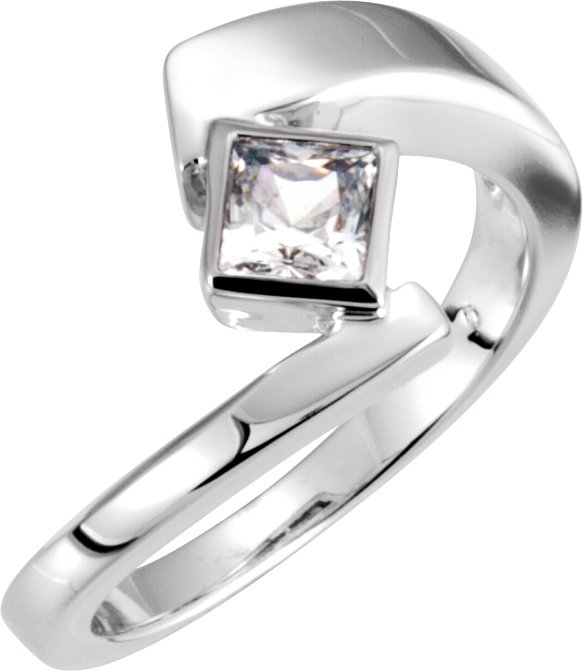 14KW .50 CTW Diamond Solitaire Engagement Ring Ref 1907605