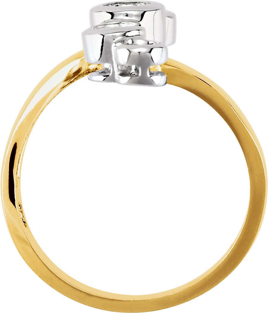 1/4 CTW Natural Diamond Right Hand Ring view 2