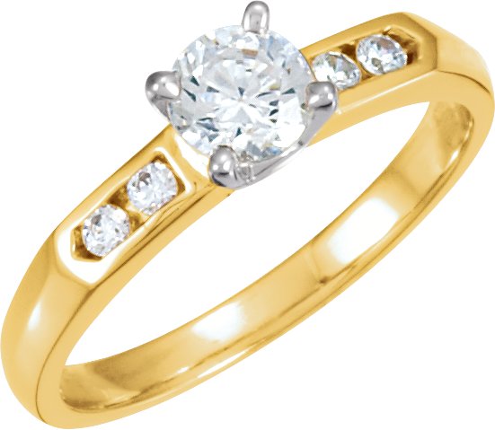 Channel-Set Engagement Ring or Band