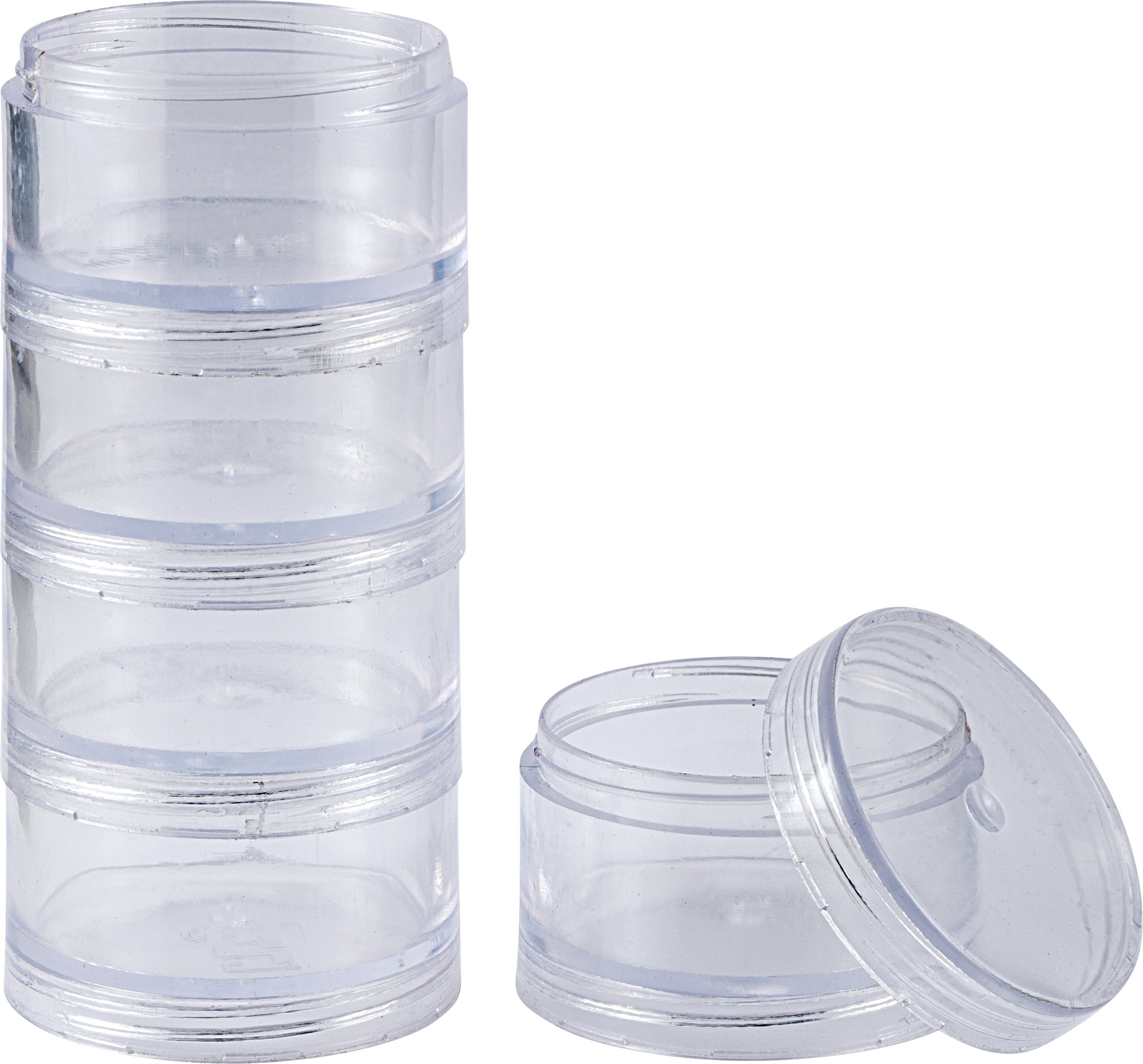 Stackable Round Tray Set