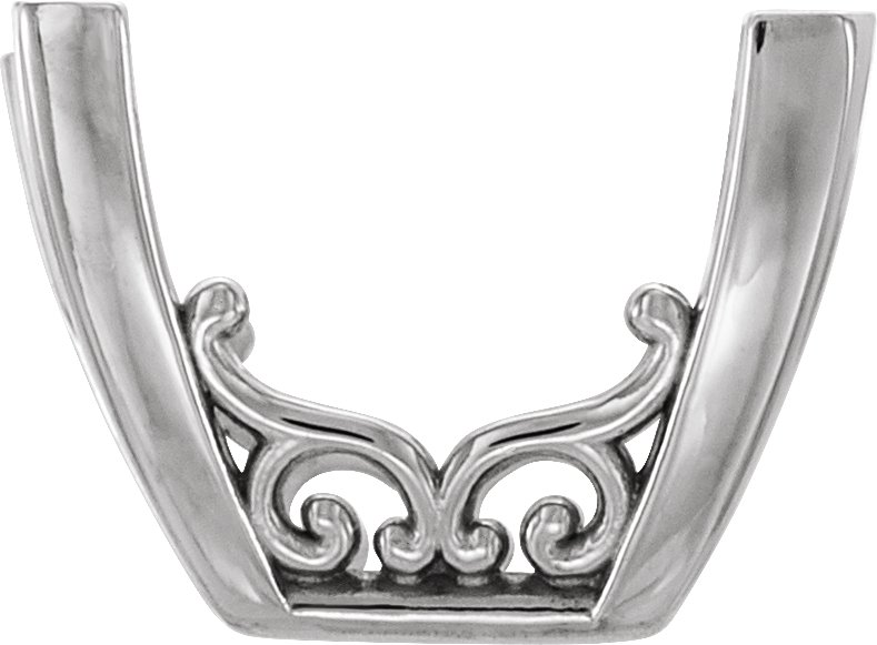 Vintage-Inspired Scroll Basket Setting