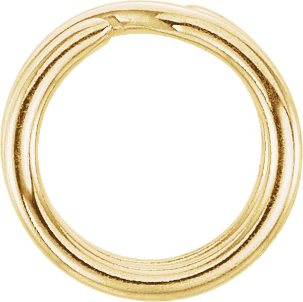 3-4.5 mm ID Round Split Jump Rings
