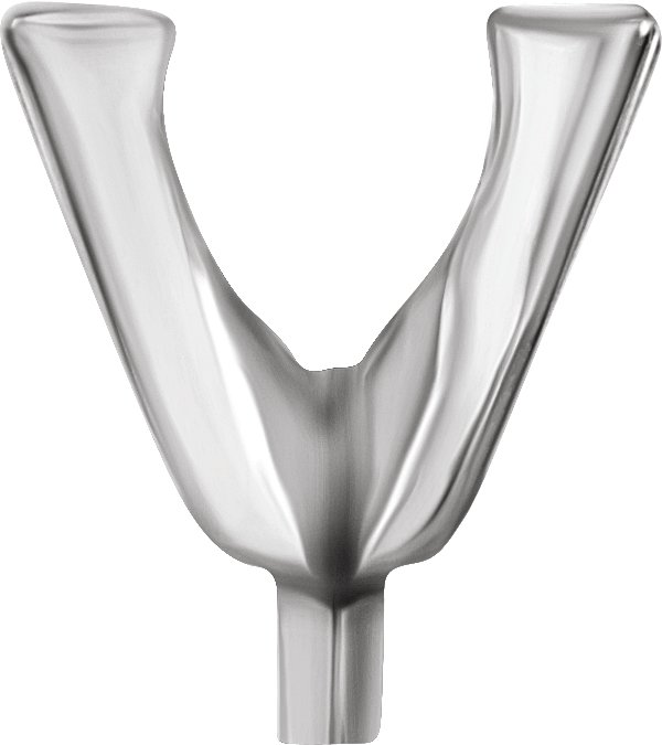 Square V-Prong Peg Setting
