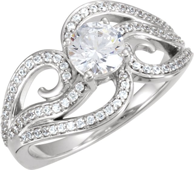 Engagement Mounting or Matching Band