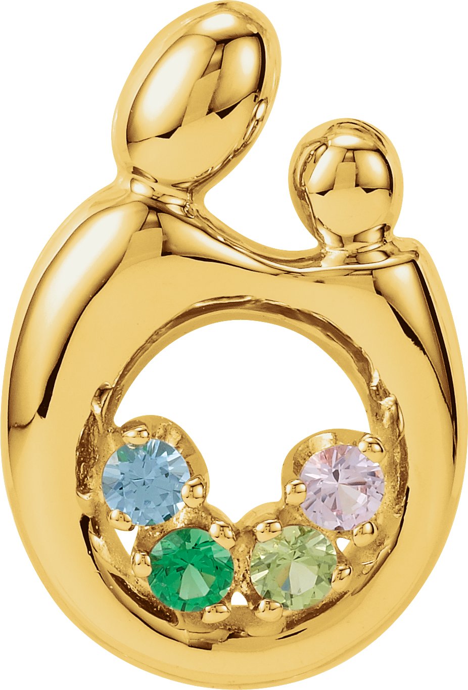 Mother and Child® Family Slide Pendant