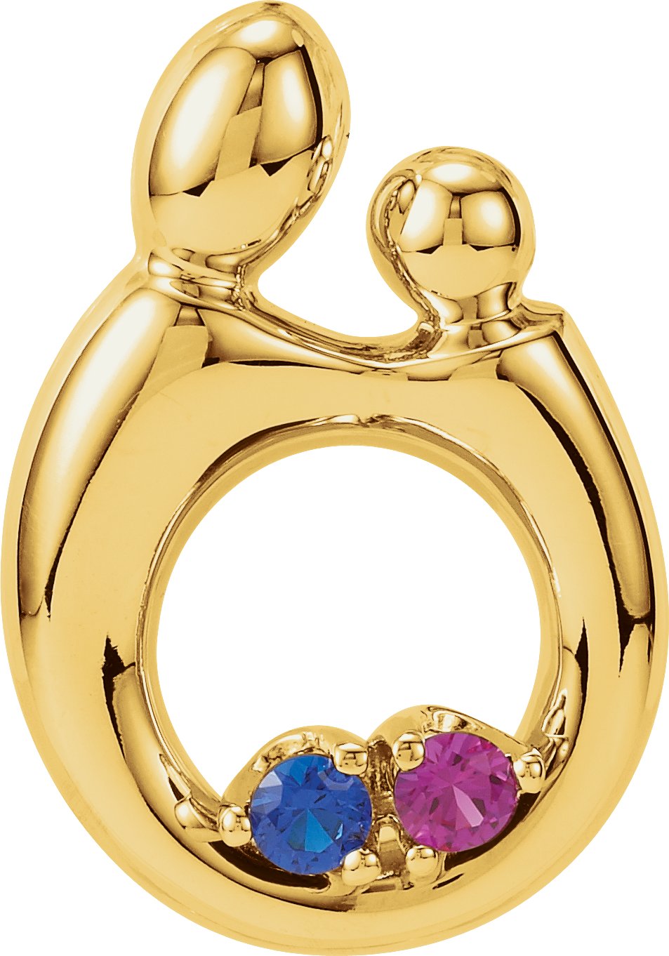 Mother and Child® Family Slide Pendant