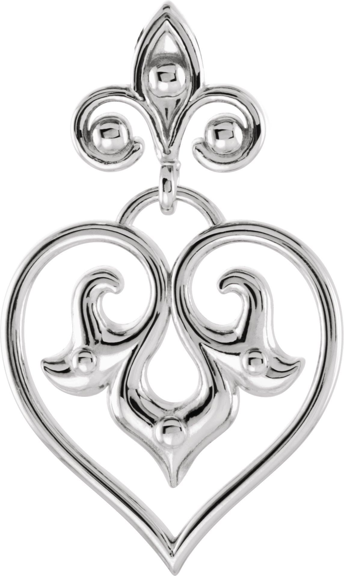 Sterling Silver Decorative Pendant Ref. 4240002