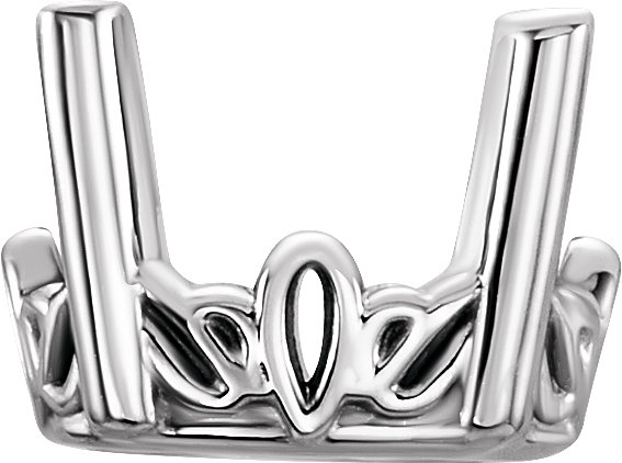 4-Prong Basket Scroll Setting®