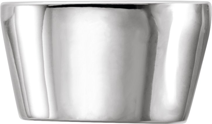 14K White 7x5 mm Pear Tapered Bezel Setting | Stuller