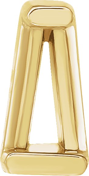 Tapered Baguette Solid Base Setting