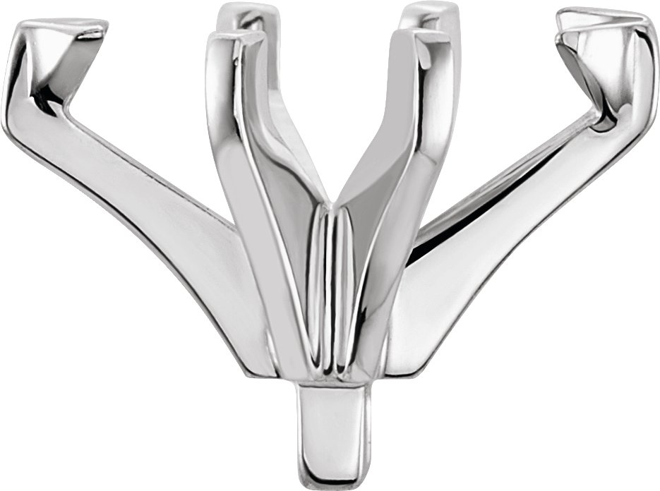 Marquise 6-Prong V-End Peg Setting