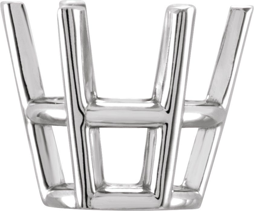 Round 6-Prong Lightweight Basket Setting