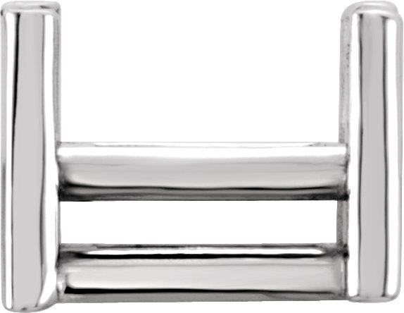 Straight Baguette 4-Prong Basket Setting