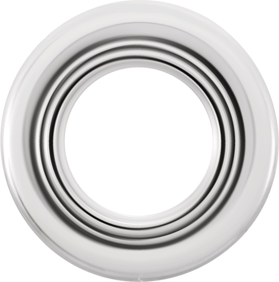 Round Bezel-Set Top Setting