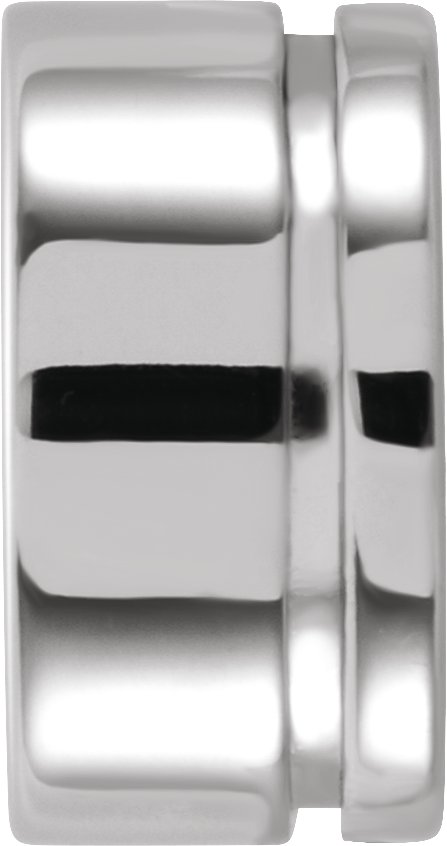 Round Bezel-Set Earring Setting