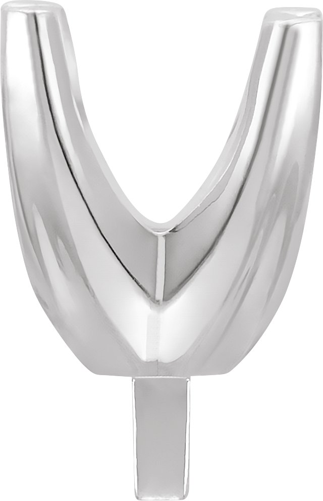 14K Palladium White 5.2 mm Round 4-Prong Medium Solstice Solitaire® Peg Setting 