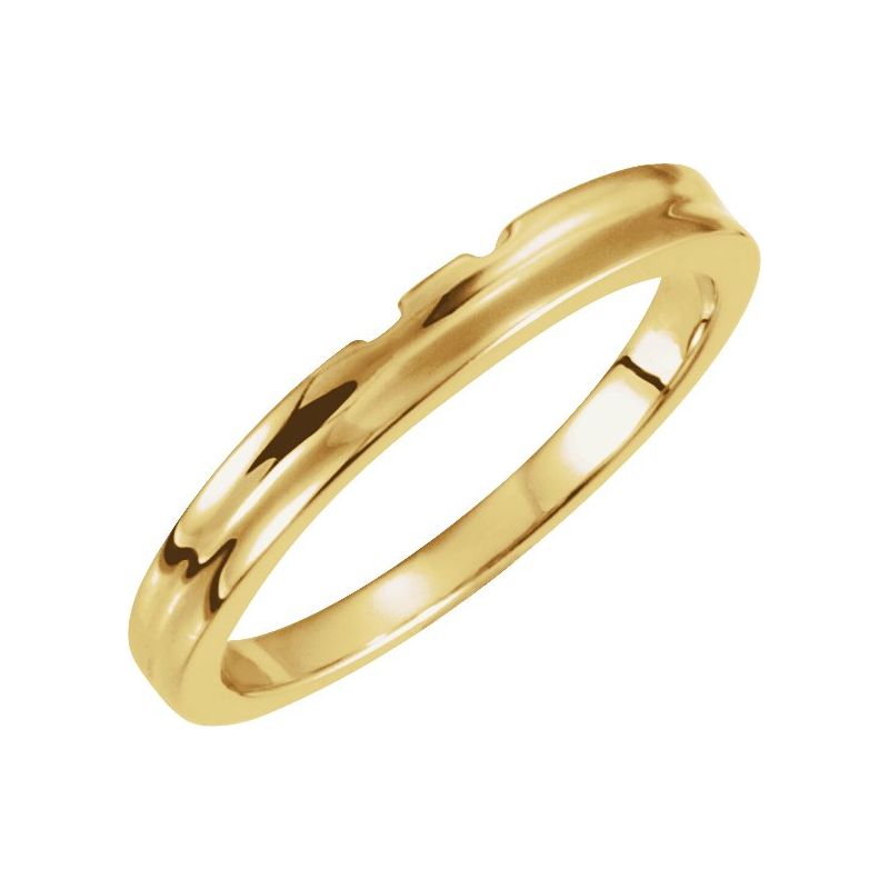 Solitaire Engagement Ring or Band