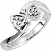 Youth Double Heart Ring