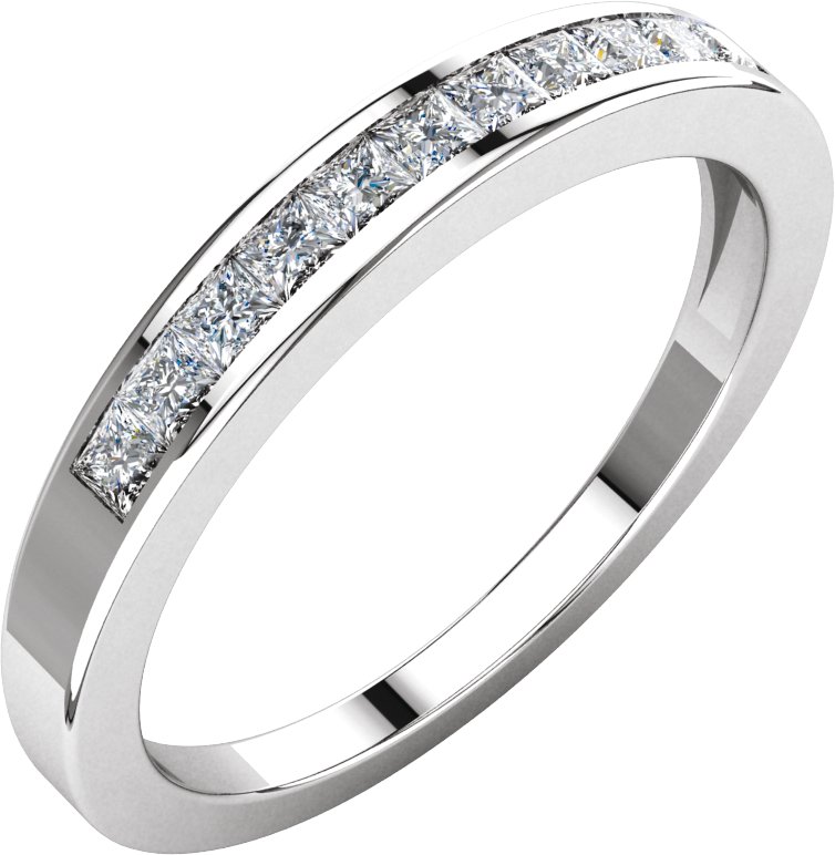 Platinum Diamond Anniversary Band .33 CTW Ref 997324