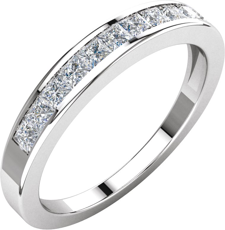 Platinum Diamond Anniversary Band .5 CTW Ref 509330