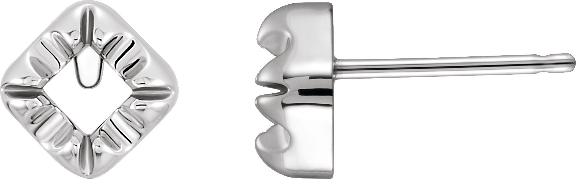 Square Illusion Earrings