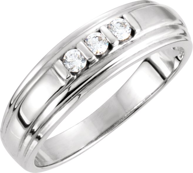 Gents Diamond Ring .2 CTW Ref 878889