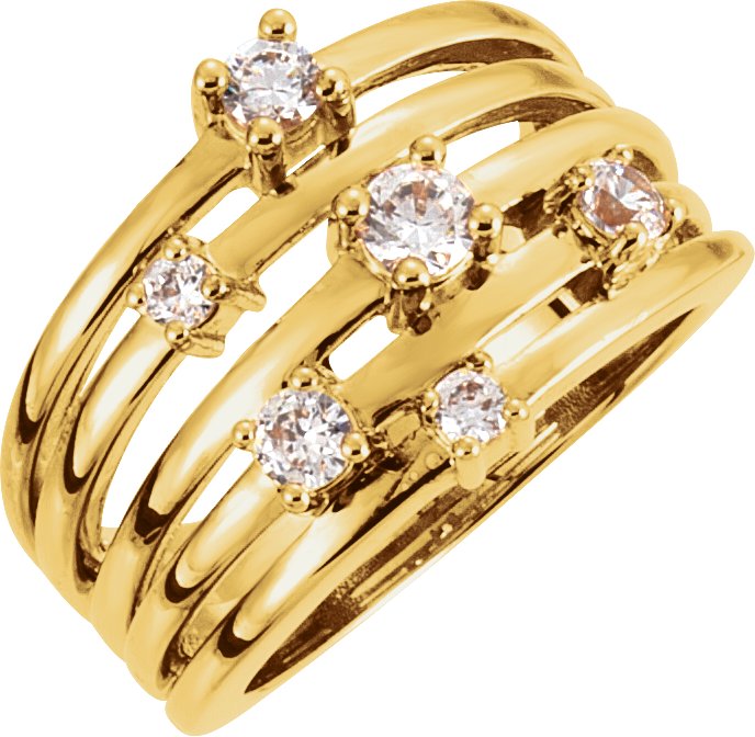 Diamond Right Hand Ring .75 CTW Ref 540231